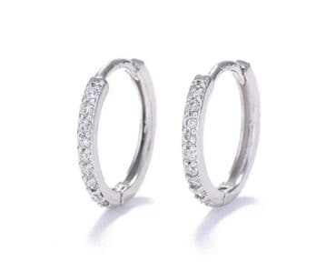 Hoop earrings, Material: Silver — 2