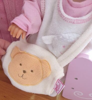 odeca za dalju prodaju: ZAPF baby born - torbica muf za ruke. Odeca za lutku bebu — 1