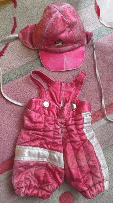 jednodelni skafanderi za decu: Zapf baby born zimska garderoba, ski odelo i kapa za bebu lutku — 2