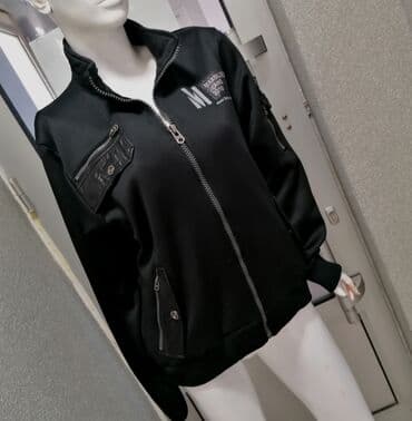 duks vel m: Duks, L (EU 52), XL (EU 54), bоја - Crna, Sa džepovima — 6