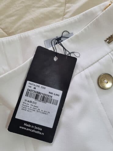 pantalone s: M (EU 38), Normalan struk, Drugi kroj pantalona — 4