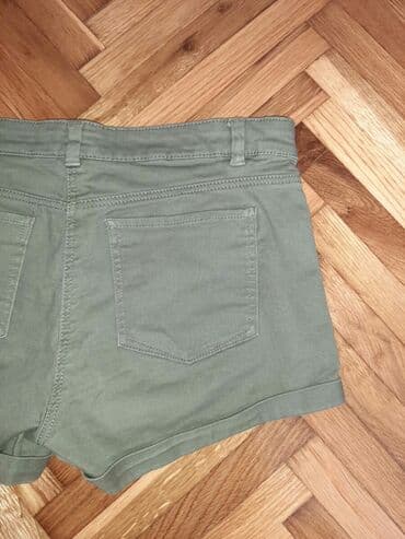 kargo pantalone h m: M (EU 38), Jeans, color - Green, Single-colored — 5