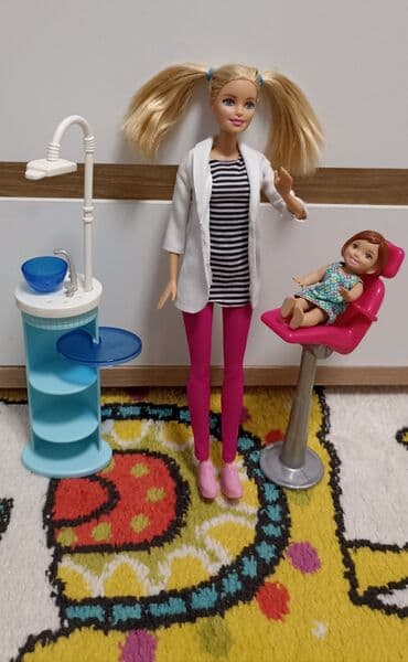 Sve za decu: Barbie Mattel original zubarka — 1