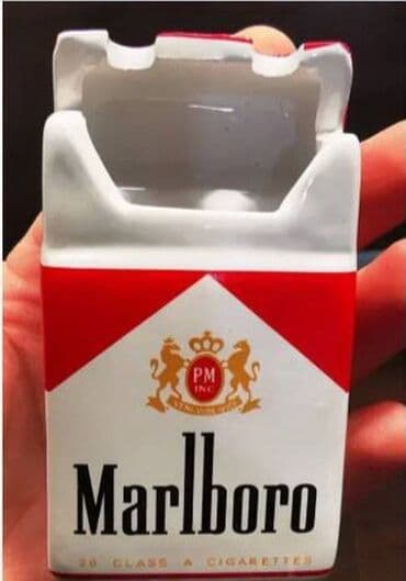 kutija za naocare i satove: MALBORO piksla - keramicka Prelepa piksla u obliku MALBORO paklice — 2