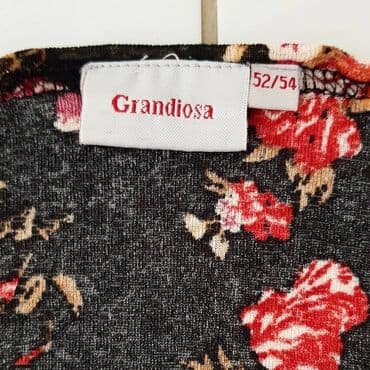 heklanje bluza: 3XL (EU 46), bоја - Šareno — 2