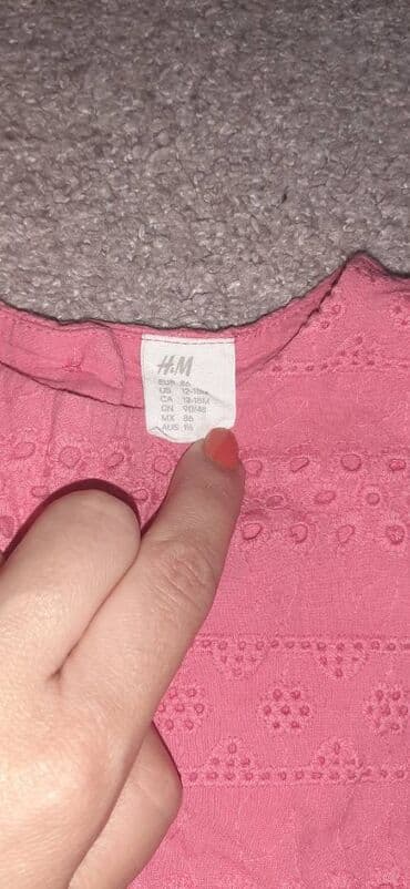 pink kombinezon: Haljinica h&m veličina 86. ez mane — 3