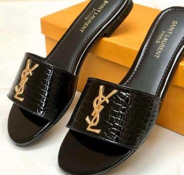 ysl kais: Modne papuče, 38 — 2