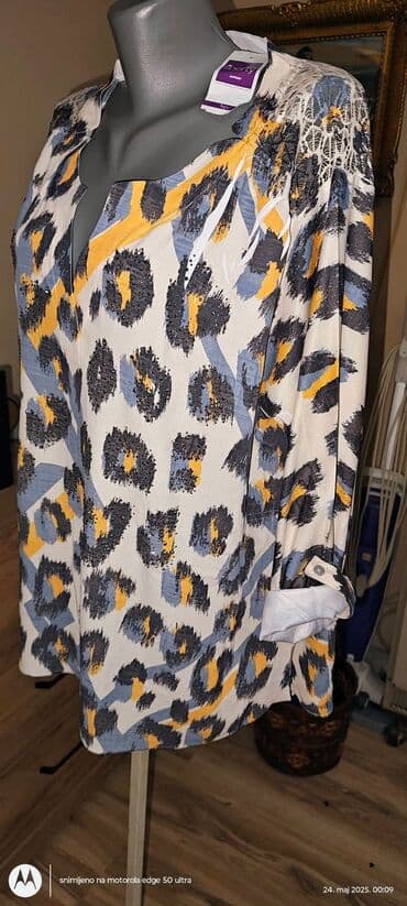 new yorker push up: 5XL (EU 50), Polyester, Animal, color - Multicolored — 6