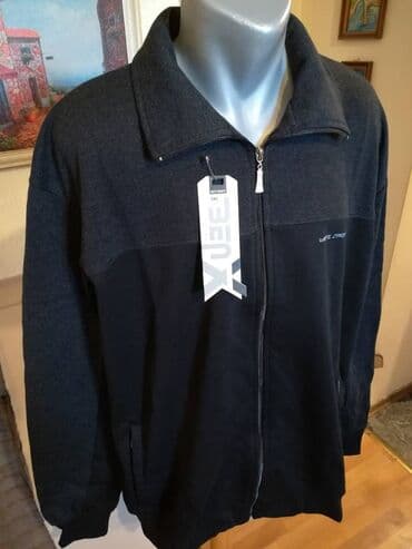 elegantne pantalone sa visokim strukom: Duks, 5XL (EU 62), bоја - Crna, Sa kapuljačom — 3