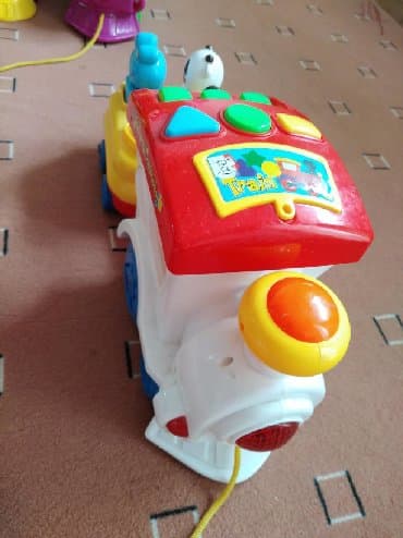 uradi sam igracke od kartona: Igračke 2 voza prikolica i 3 dela oblika za ubacivanje. muzički više — 12
