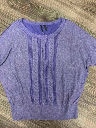 bluza od tila: Guess, L (EU 40), bоја - Lila — 6
