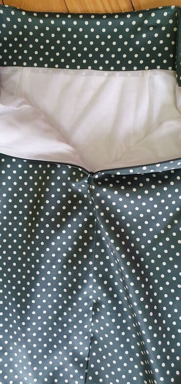 pantalone i sakoi zenski: 9Fashion Woman, S (EU 36), Tufnasti, bоја - Maslinasto zelena — 4