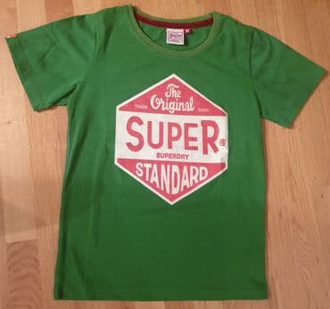 ramax novi sad: SuperDry vintage - super dry zelena majica sa natpisom, vintage je — 1