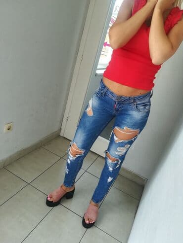 farmerice s: DISQVARED FARMERICE EXTRA MODEL I KVALITET VEL S M SA PUNO ELASTINA — 1
