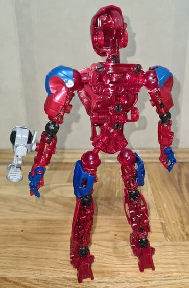 my ling sklapanje igracaka: Spider Man akciona figura dobro očuvana, visina: 25 cm. Sastoji se od — 3