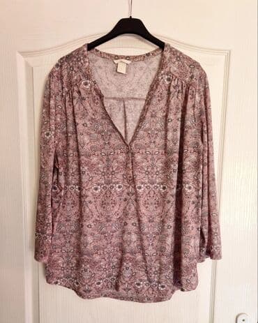 kućni ogrtač h m: H&M, XL (EU 42), Cvetni, bоја - Šareno — 1