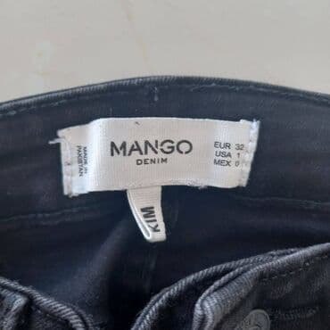 crni sorc za fizicko: Nove Mango crne farmerke XS. Potpuno nove Mango crne farmerke, nikad — 7