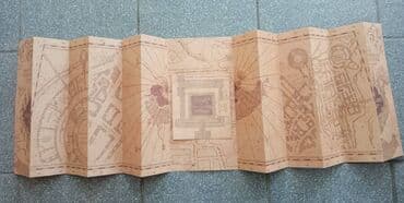 Hari Poter Mapa Marauders Map-Novo. Marauders map iz filma Harry — 3