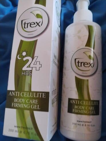 Trex anticelulitni gel za negu tela, namenjen učvršćivanju kože — 3