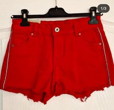 pantalone sa dzepovima novi sad: M (EU 38), bоја - Crvena, Jednobojni — 1