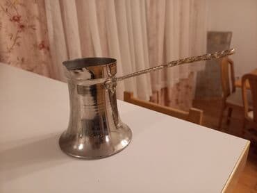 staklena džezva za kafu: Dzezva Hand Made Turska bakarna dzezva — 3