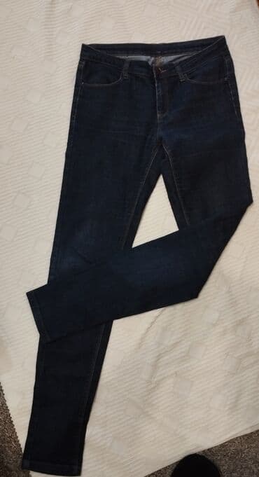 vunene pantalone: 29, 32, Keper, Normalan struk, Ravne nogavice — 1