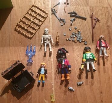 mac i stit za decu: Playmobil pirate set 3939 pirati - gusari i blago. Svecnjak — 3