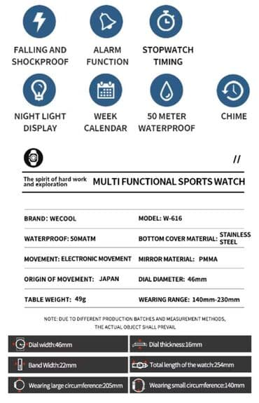pametni satovi kupujemprodajem: Sportski sat, Muški — 7
