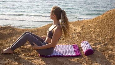 Rekviziti za vežbanje: Acupressure mat - Akupresura prostirke-oslobađanje od stresa Boja  — 9