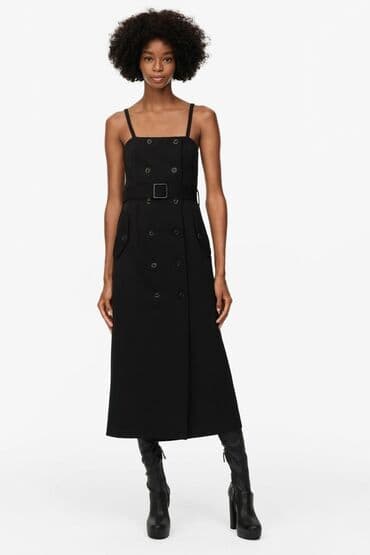 jakne the north face: Zara L (EU 40), color - Black, Cocktail, With the straps — 1