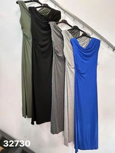 na jedno rame: Massimo Dutti L (EU 40), bоја - Siva, Večernji, maturski, Kratkih rukava — 3