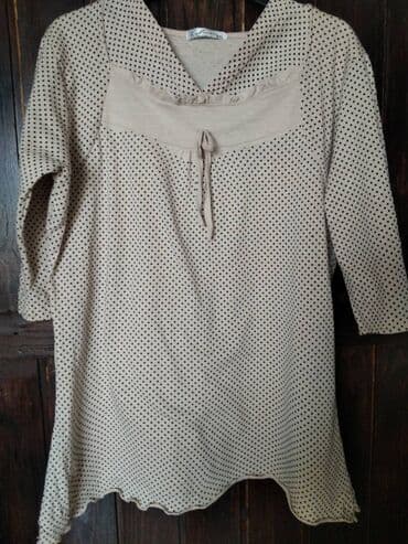modne naocare bez dioptrije: 2XL (EU 44), Pamuk, bоја - Bež — 4