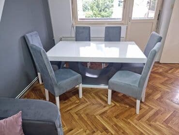 ikea sto i stolice za decu: ➡️AKCIJA ⬅️ Sto + 6 stolice= 352e BOJA PO IZBORU. DEZENE BIRATE PO — 1