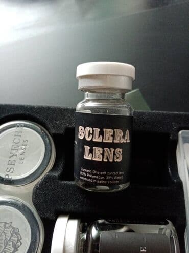 dormeo maska za spavanje: Kontaktna sociva u boji 22mm Crna 1godisnja u-NOVO Black out sociva — 6