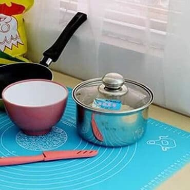 podloga za gletovanje: Nelepljiva silikonska podloga za testo Cook XXL Mat 70x50 cm Boja  — 5