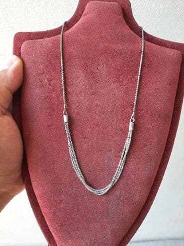 nakit srebro: Lančić, Materijal: Srebro — 1