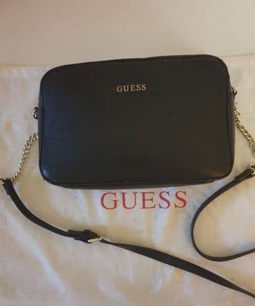 satovi guess: Elegantna torbica, Guess, Materijal: Koža — 1