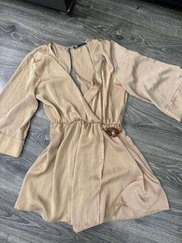 zara crni kombinezon: Zara, L (EU 40), bоја - Bež — 5
