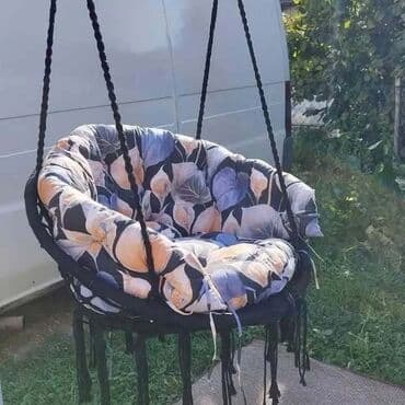 lazy bag za decu: Dvodelni jastuci za makrame ljuljaske 3800 dinara Punjeni cesljanim — 2