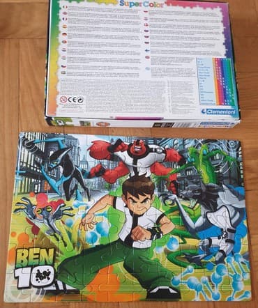 igračke za dečake od 3 godine: Ben 10 - cartoon network. Puzzle - puzle - pazl kako ko voli. 60 kom — 3