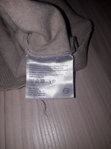 c a majice dugih rukava: S (EU 36), Pamuk, Casual, Jednobojni — 3