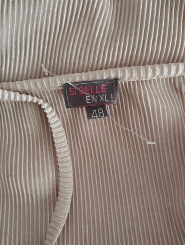 umetak za kosu na snalu: 2XL (EU 44), Likra, Jednobojni, bоја - Bež — 2