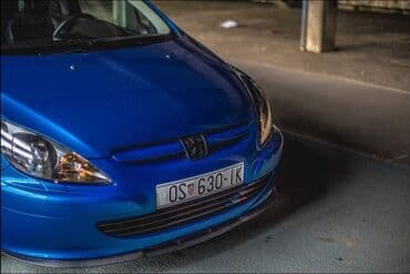 prednja kamera za auto: Prednji spojler za Peugeot 307. Ovaj dodatak se montira ispod prednjeg — 1