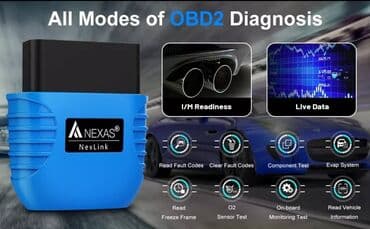 pokrivač za auto: Alat za čitanje i brisanje grešaka. NEXAS NexLink Bluetooth IOS & — 14