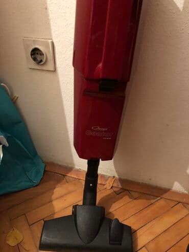 električni masažer šiacu za vrat i celo telo: Uspravni usisivač Omega Contur 1400W. Praktičan je za usisavanje — 1