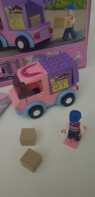 Igračke: Sluban kockice, girl's dream, set kamion sa figuricom, kamion je oko — 5