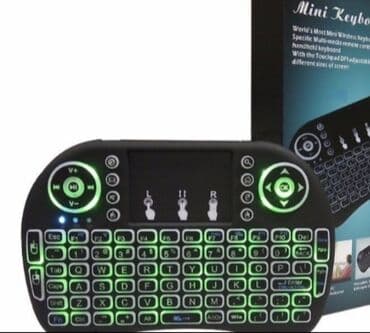 multimedije za auto: Bezicna led mini tastatura novo daljinski za smart tv akcija cene — 4