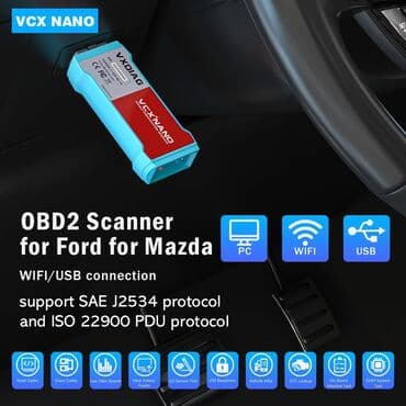 auto pojasevi u boji: VXDIAG VCX Nano NX500 Pro WiFi za Ford Mazdu VXDIAG NΑΝΟ NX500 Pro za — 9