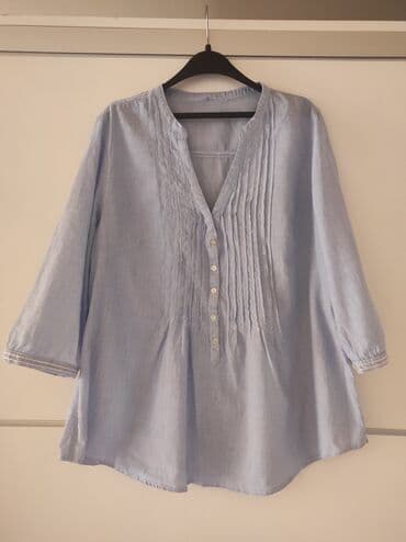 novcanik i kais set: A-Dress, XL (EU 42), Pamuk, bоја - Svetloplava — 1