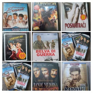 sintisajzer sa mikrofonom za decu: Dvd-filmovi. Svi zajedno 300 din. U ponudi razno. Pitajte sta vas — 1